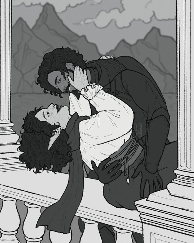 maeve x viago by @mehyann (bsky)