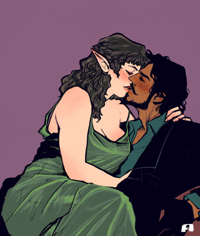 maeve x viago by @thimblings (tumblr)