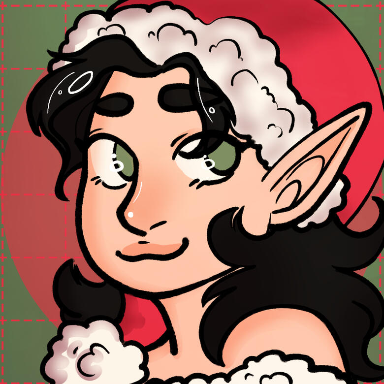 holiday maeve by @apricotery (bsky)