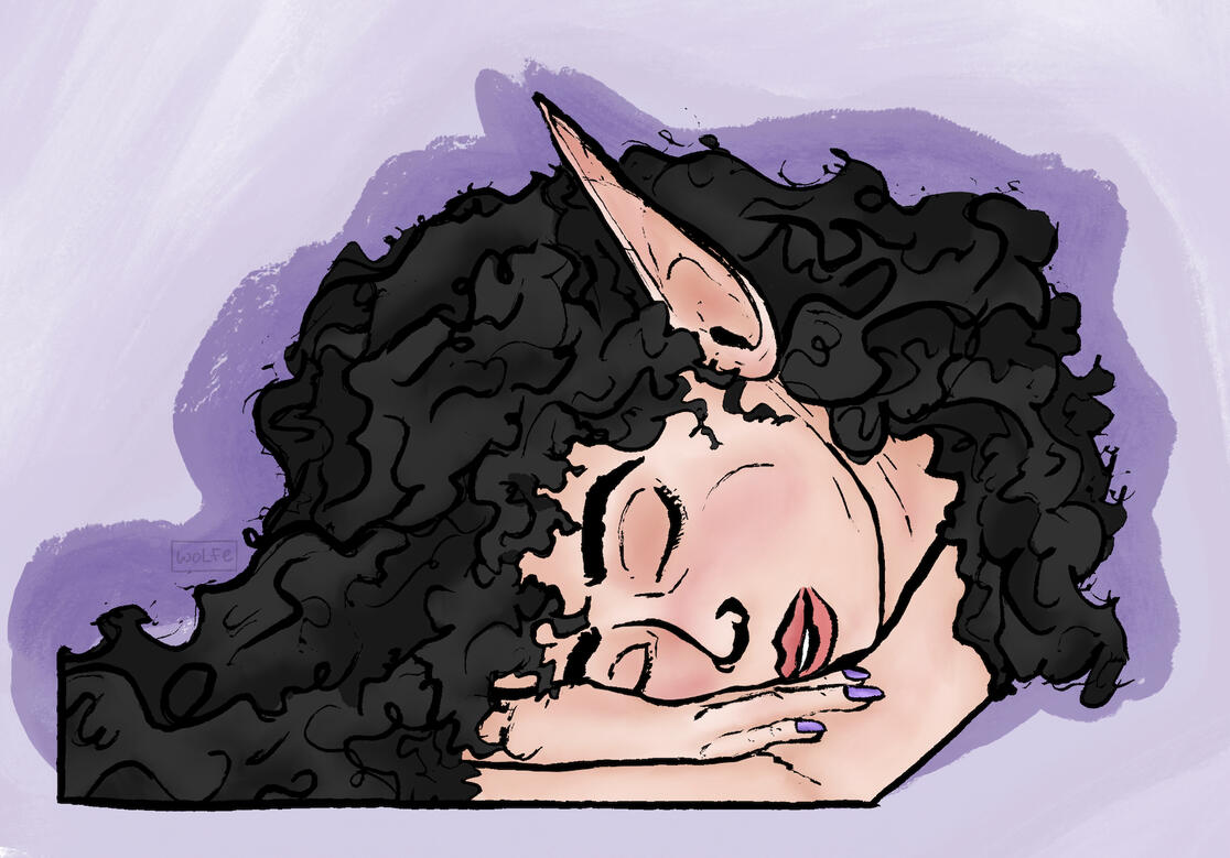 sleepy maeve (by me)