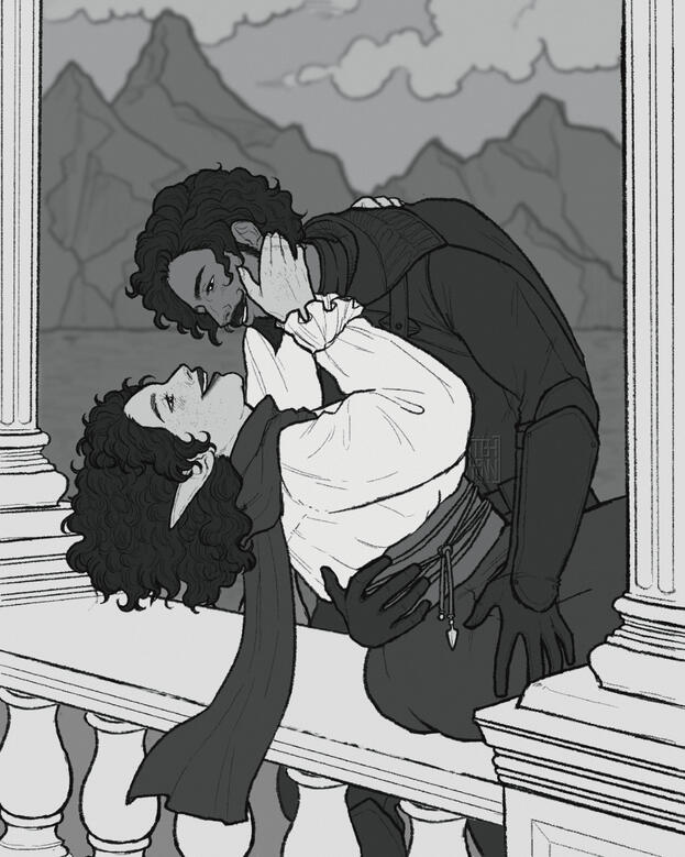 maeve x viago by @mehyann (bsky)